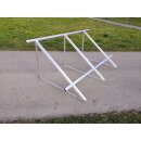 Aufständerung Alu 35 °  im Hochformat