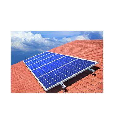 Montagepaket Hochformat Stockschraube 3 Module