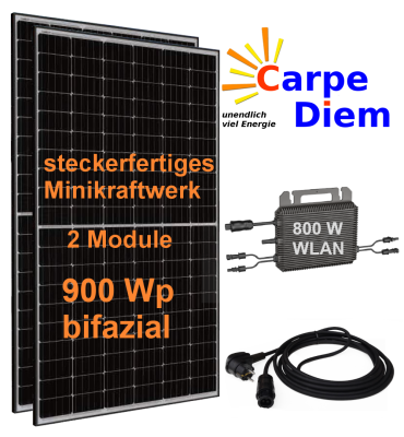 steckerfertige Mini-Solaranlage MK900 MST