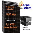 MK 1800 BAT Balkon-Speicherkraftwerk Basisausführung 2,1 kWh