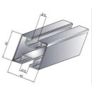 Profilschiene Alu 40 x40  4,4 m