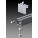 Profilschiene Alu 40 x40  3,55 m