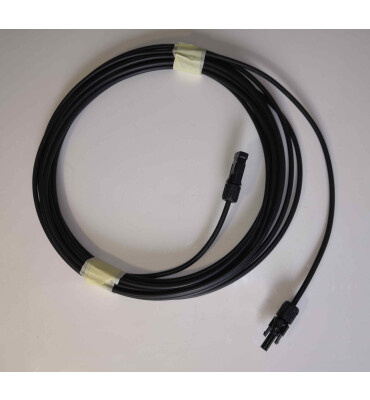 DC-Verbindungskabel;schwarz; 4 mm²; uv-stabil 15 m