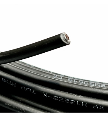 PV-Kabel;schwarz; 4 mm²; uv-stabil, Meterware 5 m