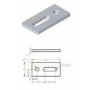 Set Stockschraube M10 inkl. Adapterplatte M10 x 300 mm