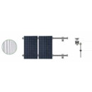 Set Stockschraube M10 inkl. Adapterplatte M10 x 300 mm