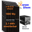 MK 1800 BAT Balkon-Speicherkraftwerk Basis +...