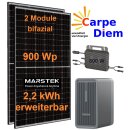 MK 900 BAT Balkon-Speicherkraftwerk 2 Stk. B2500-D 4,4 kWh