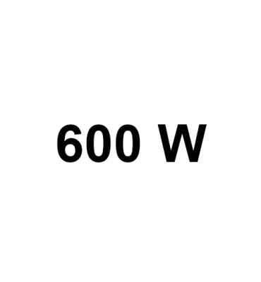 Leistungsbegrenzung auf 600 W