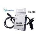 Zweifach-Modulwechselrichter Hoymiles HM-800 10 m AC-Anschlusskabel - Schuko-Stecker
